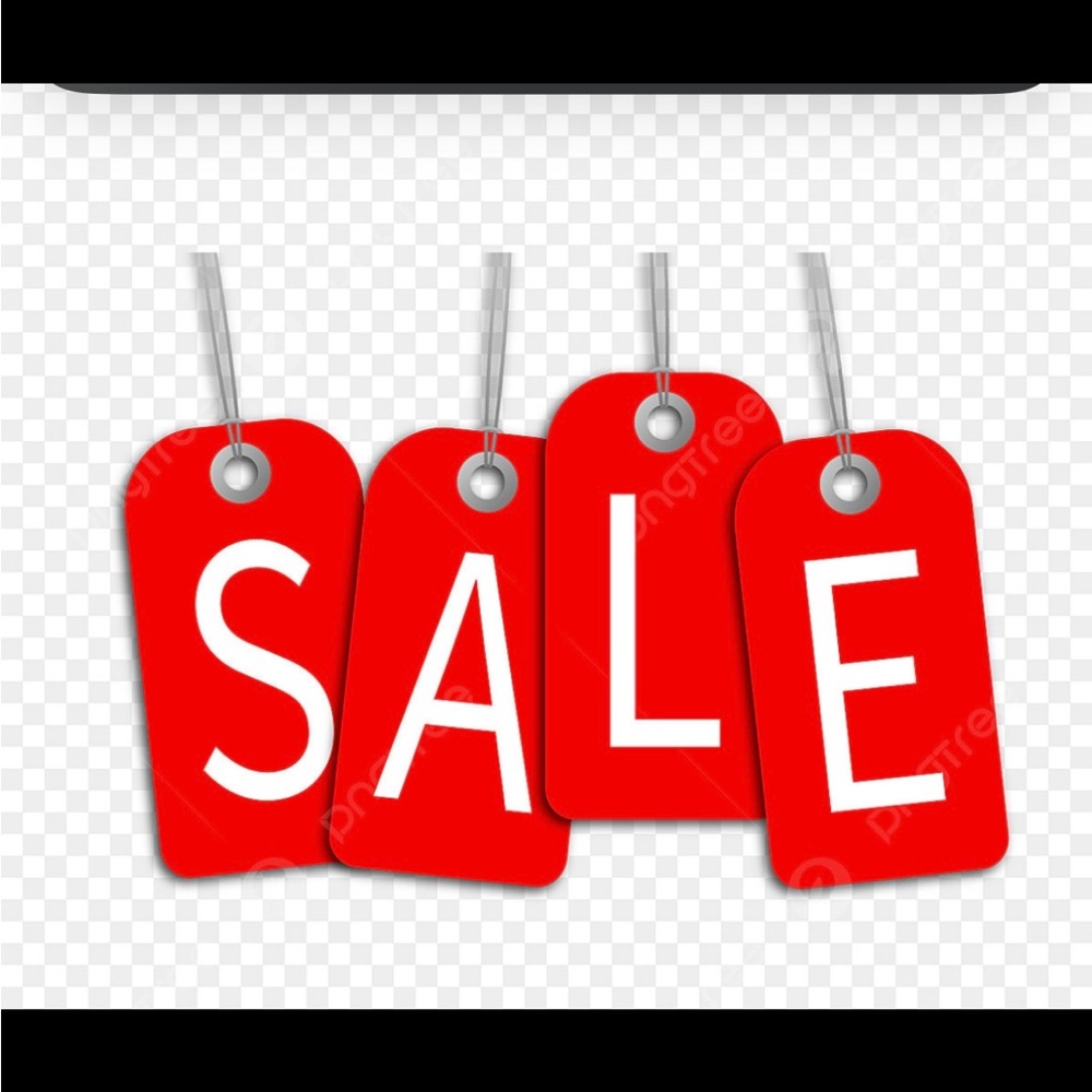 Red Sale Tags